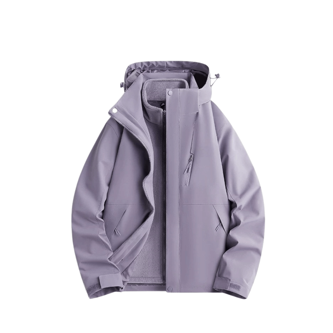 Women's 3-in-1 Waterproof Rain Jacket