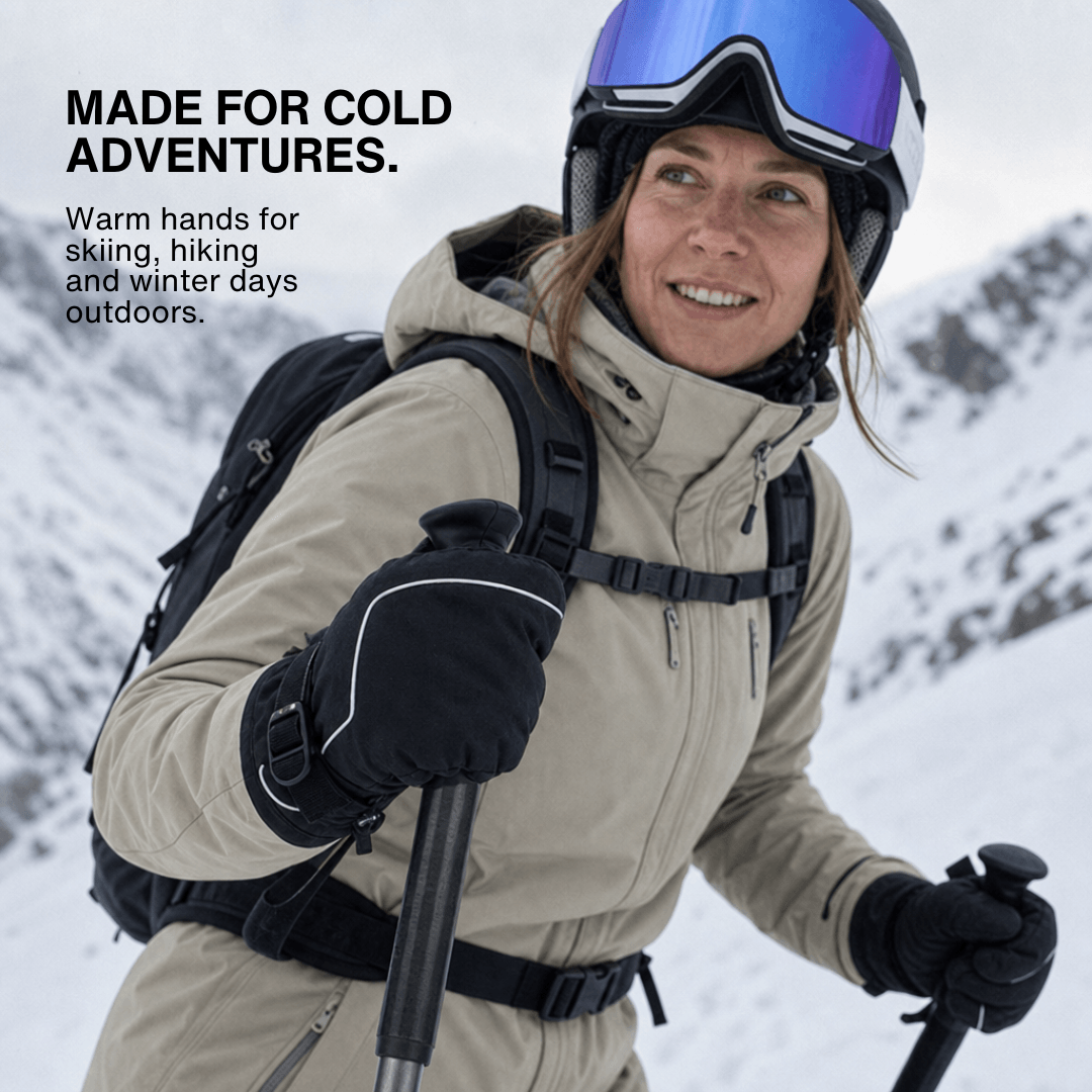Rechargeable Waterproof Electric Heated Winter Mittens