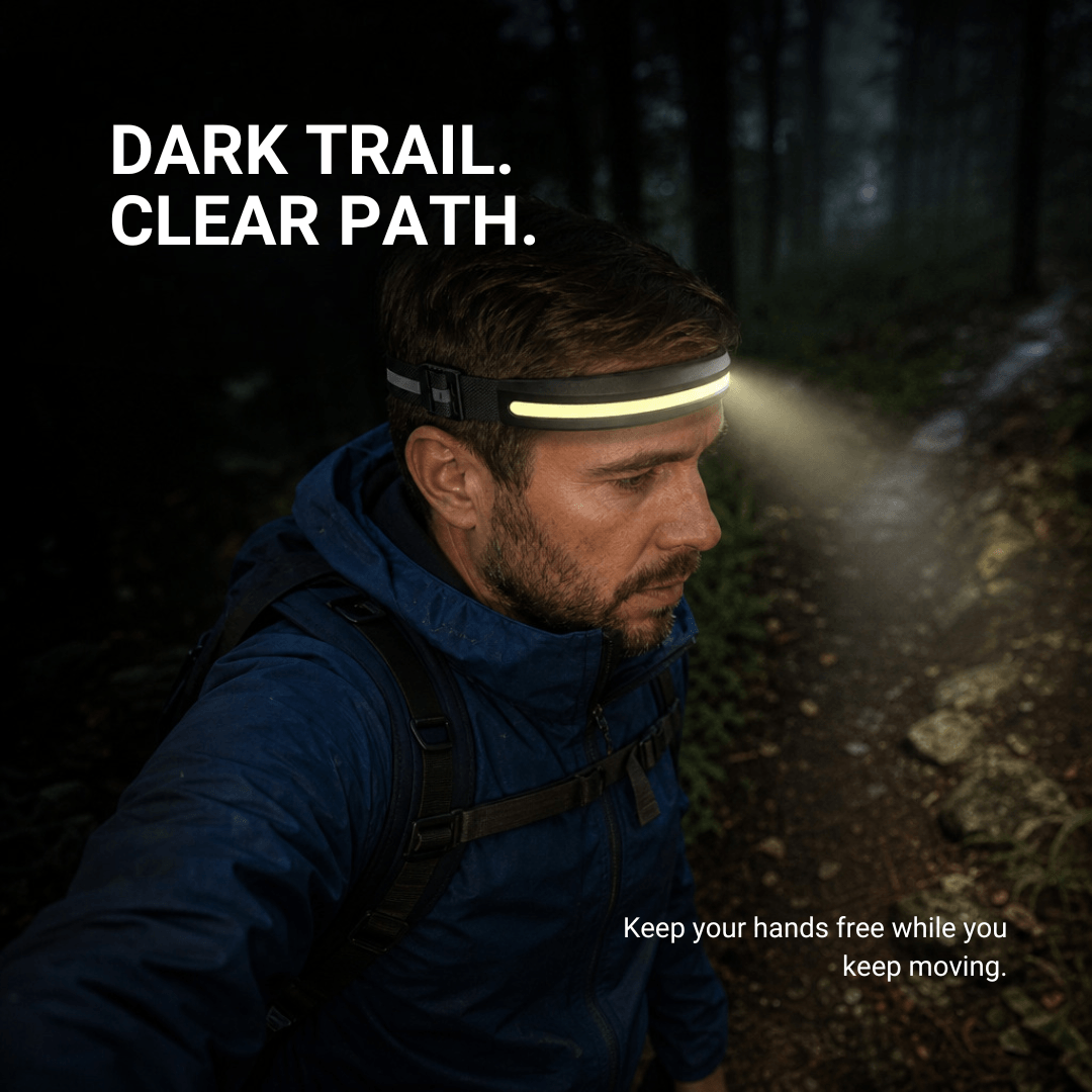 Headlamp Pro, 400 Lumens, USB-C, Red Light – view 27