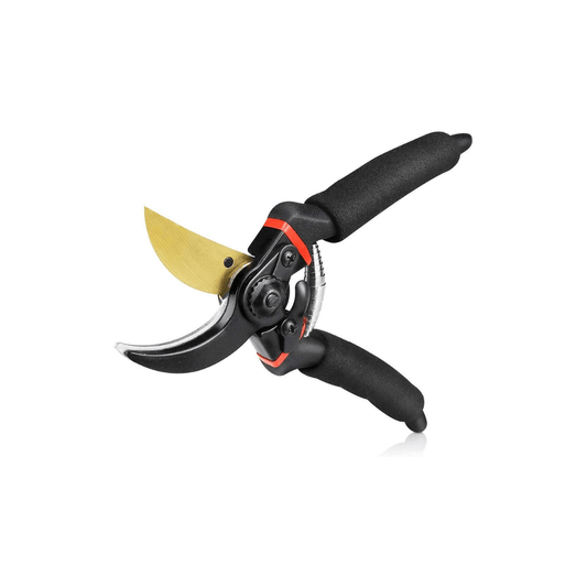 AIRAJ 8.5 Inch Pruner Shears SK5 Blade Pruning Scissors for Bonsai Fruit Trees Flowers Pruners，Ergonomic Non-slip Handles