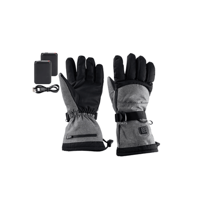 Heated Gloves – 6000mAh Battery, 3 Heat Levels, Waterproof & Windproof