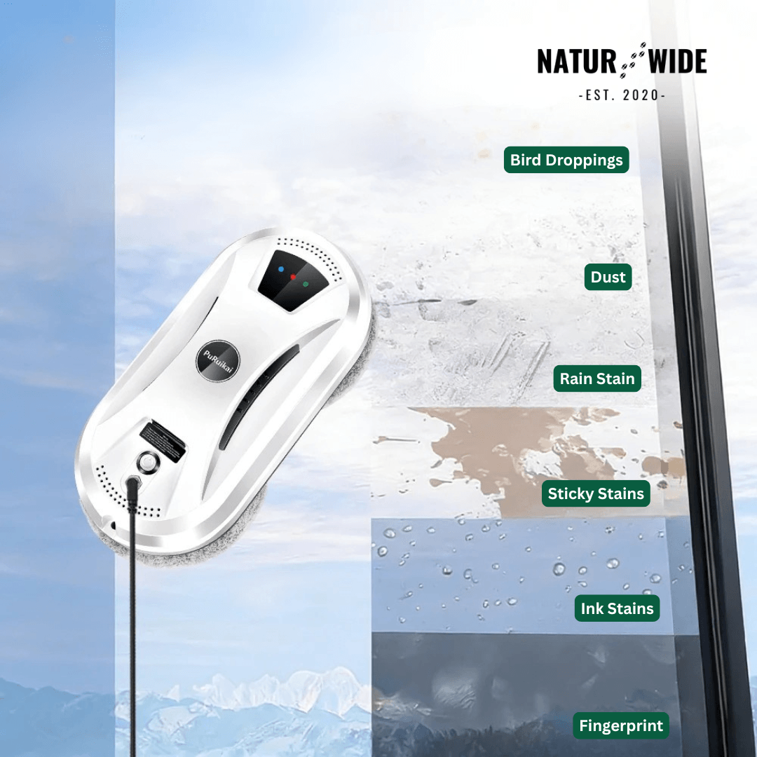 Ultra Thin Window Cleaning Robot with Remote Control