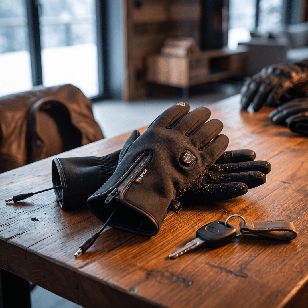 Heated Gloves (Power Bank Powered) – Waterproof &amp; Windproof