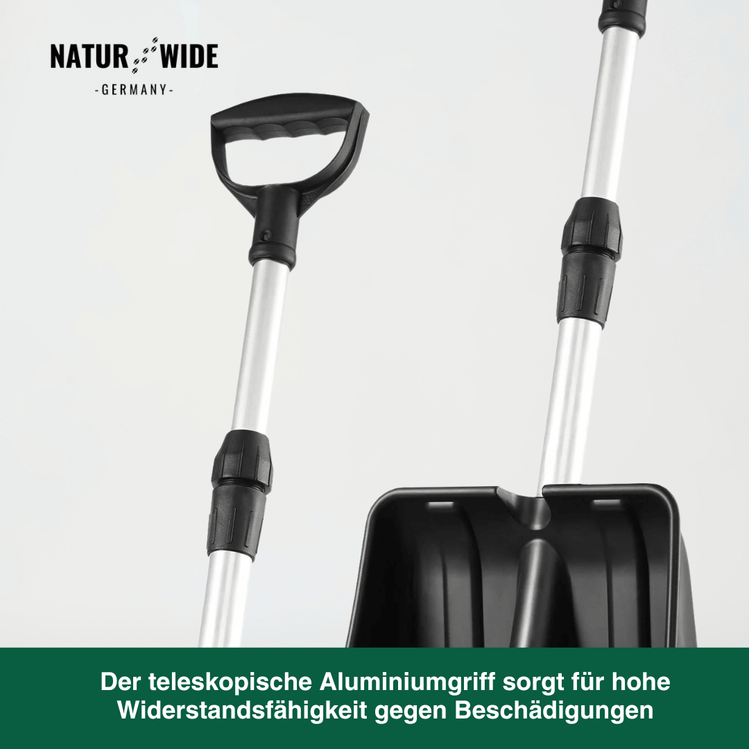 Telescopic Snow Shovel – Compact, Strong & Adjustable Shovel for Car and Garden