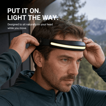 Headlamp Pro, 400 Lumens, USB-C, Red Light – view 25