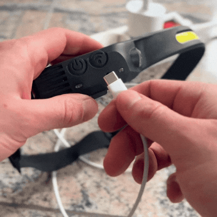 USB-C charging, ready for rain