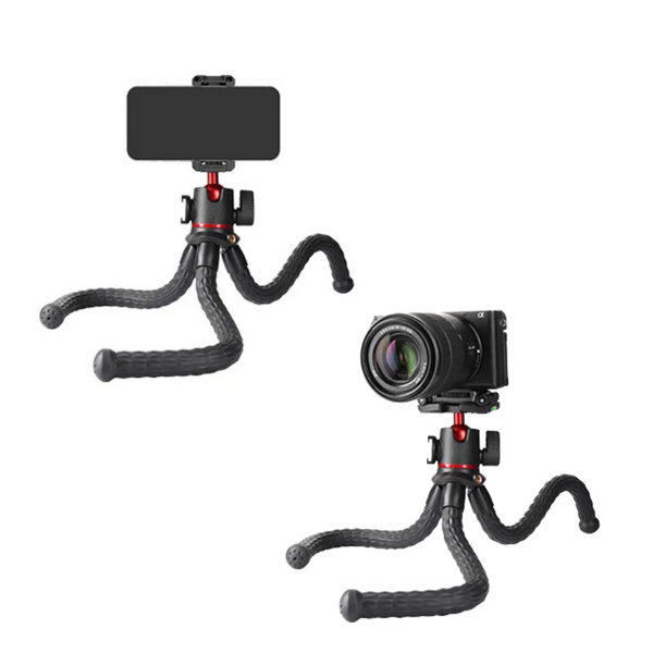 Flexible Octopus Tripod – Versatile for Camera &amp; Smartphone